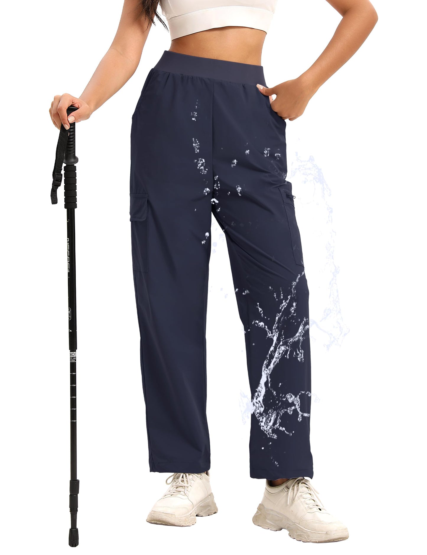 Women's Lightweight Hiking Cargo Pants with UV Protection