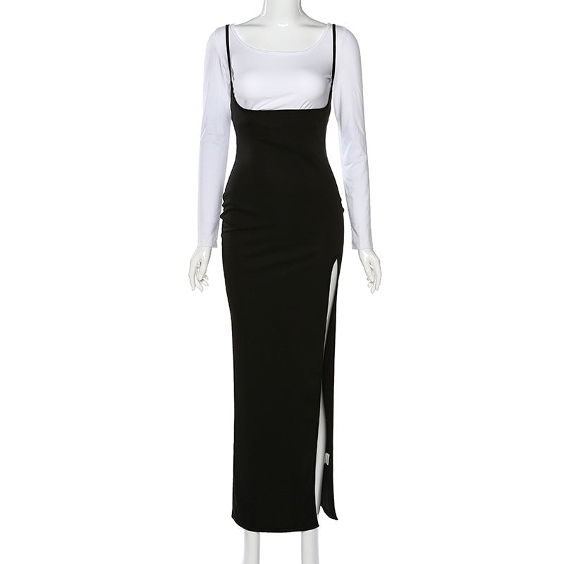 Cross-Back Sexy Spaghetti Strap Bodycon Dress