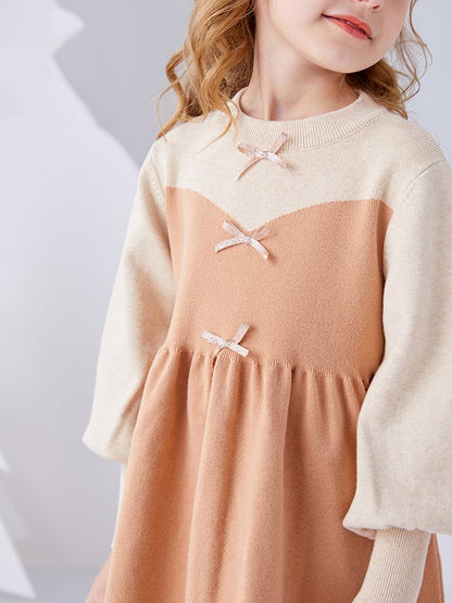 Children's Western Style Knitted Skirt