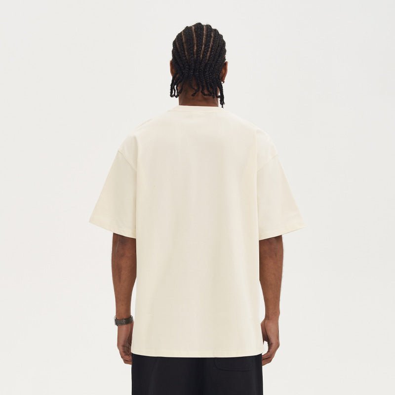 280G Heavy Crew Cotton Tee for Men