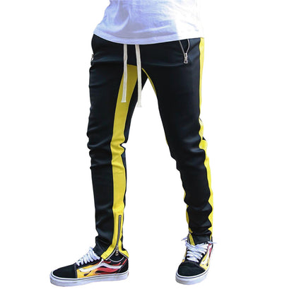 Men's Striped Athletic Pants in Various Colors