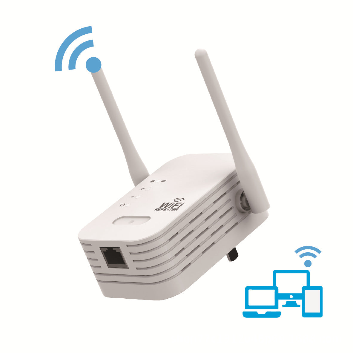 Dual Antenna Wireless WiFi Signal Amplifier Router