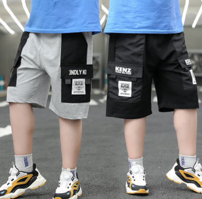 Cargo Style Multi-Pocket Hip-Hop Shorts