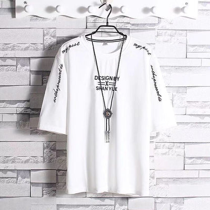 Men's Hip Hop Casual Short Sleeve T-Shirt - Summer Style