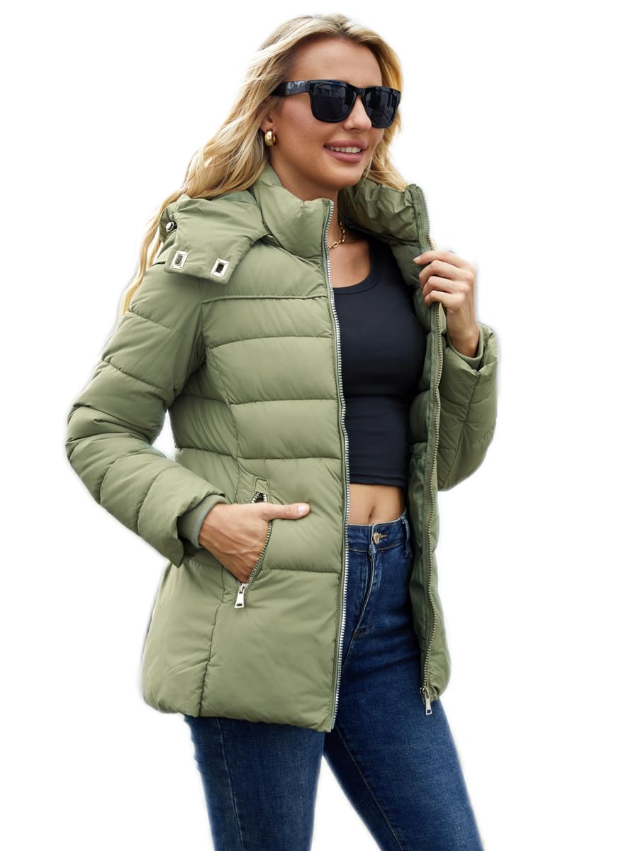 CONTEMPORARY CHILL Puffer Jacket with Hood