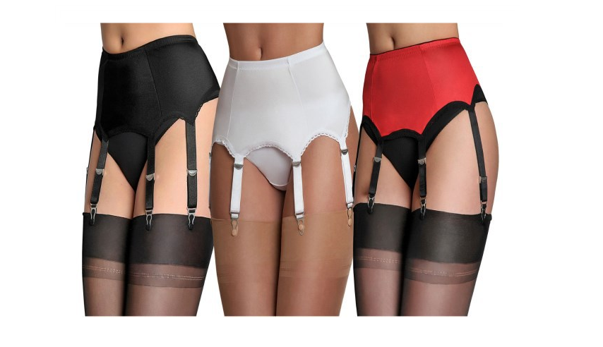 Plus Size Adjustable Lace Garter Stockings
