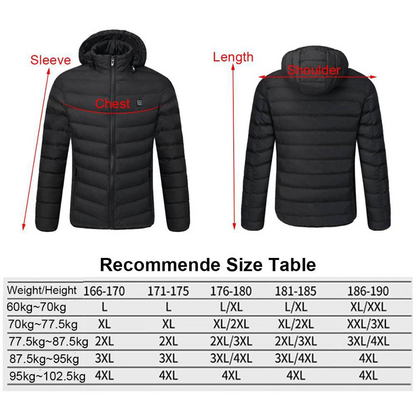 Smart USB Heating Vest