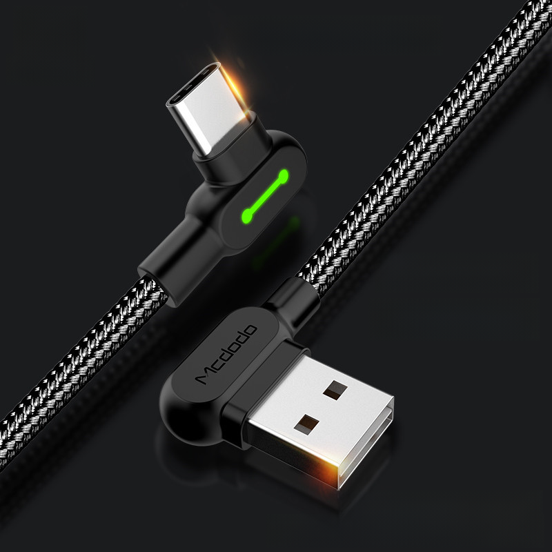 Type-C Charging Cable with LED for Huawei Android (3M)