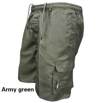 Men's Loose Multi Pocket Cargo Shorts for Summer Sports