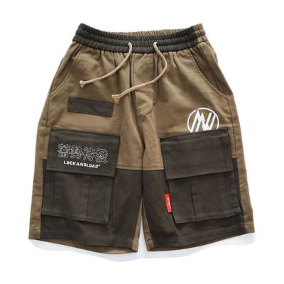 Cargo Style Multi-Pocket Hip-Hop Shorts