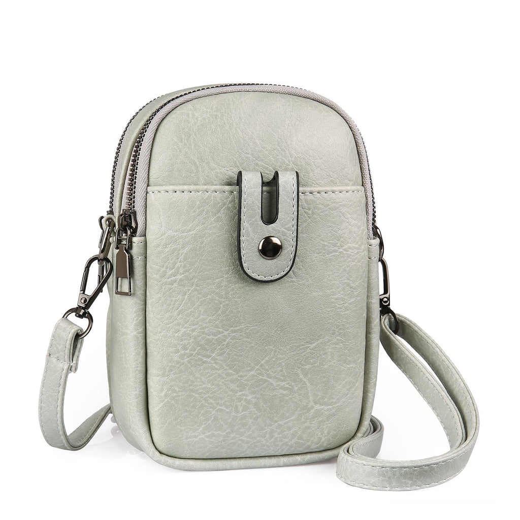 Chic Leather Cell Phone Crossbody