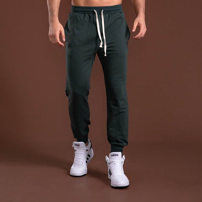 Men's Casual Cotton Running Sports Pants