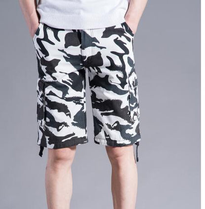 Men's Casual Loose Multi-Pocket Summer Shorts