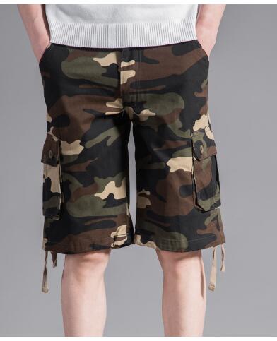 Men's Casual Loose Multi-Pocket Summer Shorts