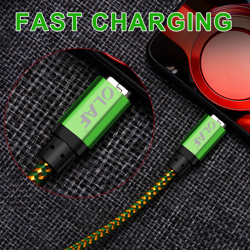 Durable Android Type-C Data Cable for iOS Devices