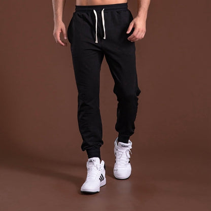 Men's Casual Cotton Running Sports Pants