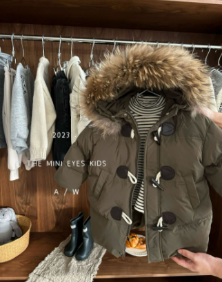 Chic Hooded Winter Down Jacket