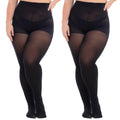 CurvyFit High-Waist Control Pantyhose 70D