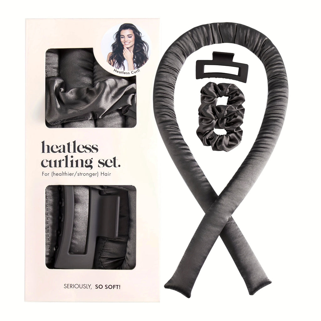 Silky Satin Heatless Curling Set