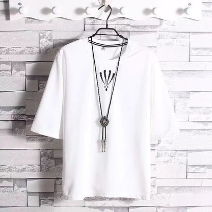 Men's Hip Hop Casual Short Sleeve T-Shirt - Summer Style