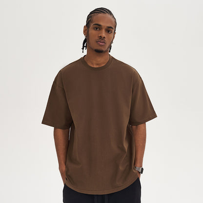 280G Heavy Crew Cotton Tee for Men