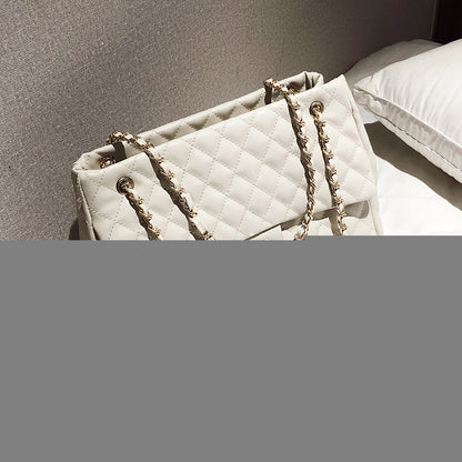Quilted Chain Crossbody Shoulder Bag
