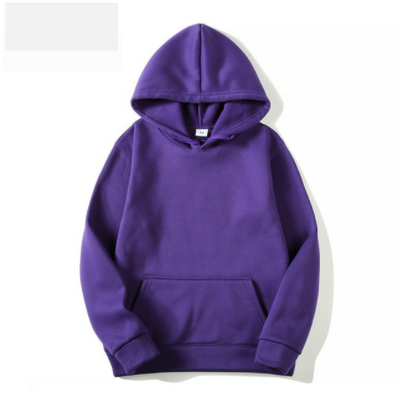Fashionable Printed Hooded Sweatshirt