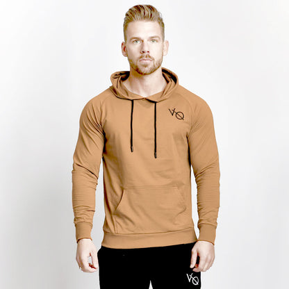 Men's Pullover Sports Hoodie for Autumn Fitness Wear