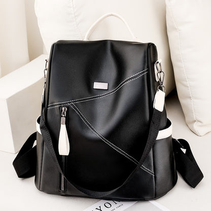 Anti-Theft Soft PU Leather Women's Backpack Fashion