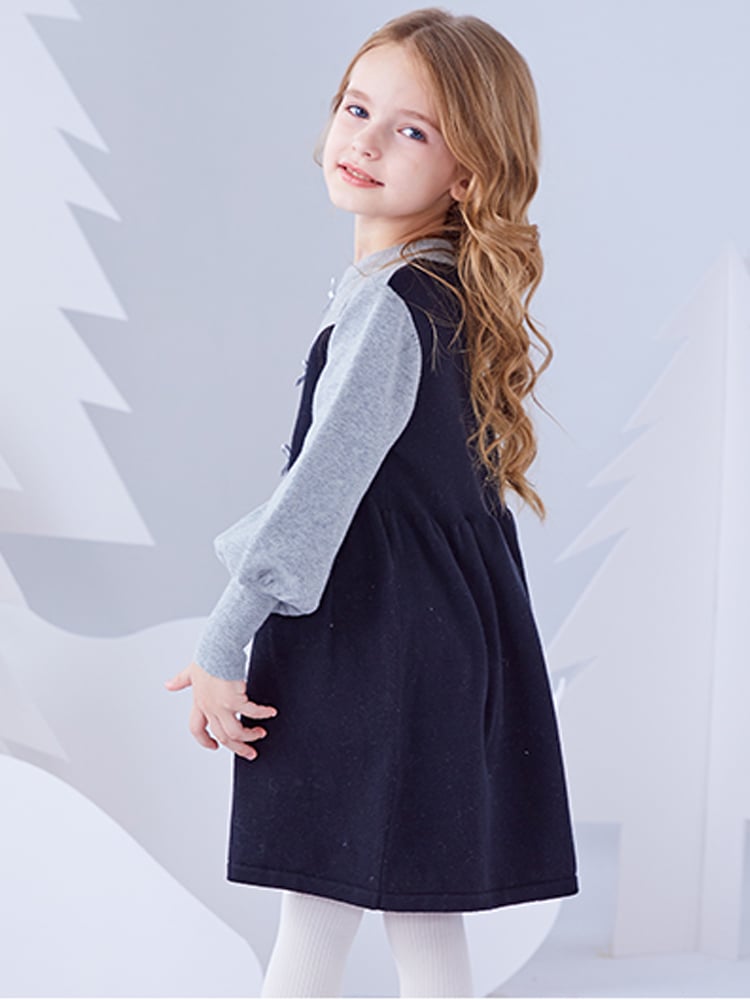Children's Western Style Knitted Skirt