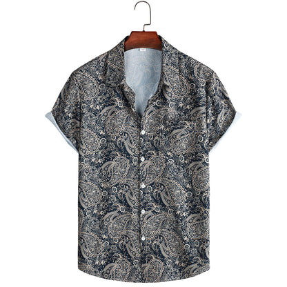 2026 Men's Floral Short Sleeve Hawaiian Shirt