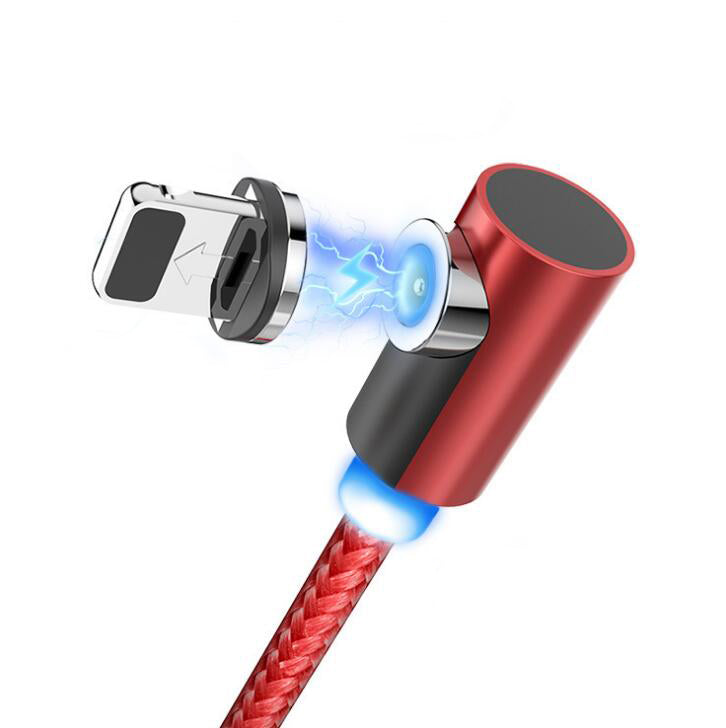 Curved Data Cable for Apple, Android, and Type-C
