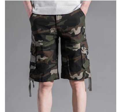 Men's Casual Loose Multi-Pocket Summer Shorts