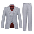 Boys Grey Suits Slim Fit Tuxedo Suits for Kids Wedding Formal Outfit Teen Boy First Communion Dress Suit Size 14
