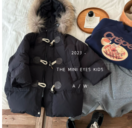 Chic Hooded Winter Down Jacket