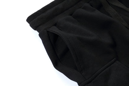 Men's Hip-Hop Cargo Pants with Tapered Cuffs