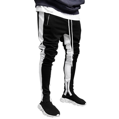 Men's Striped Athletic Pants in Various Colors