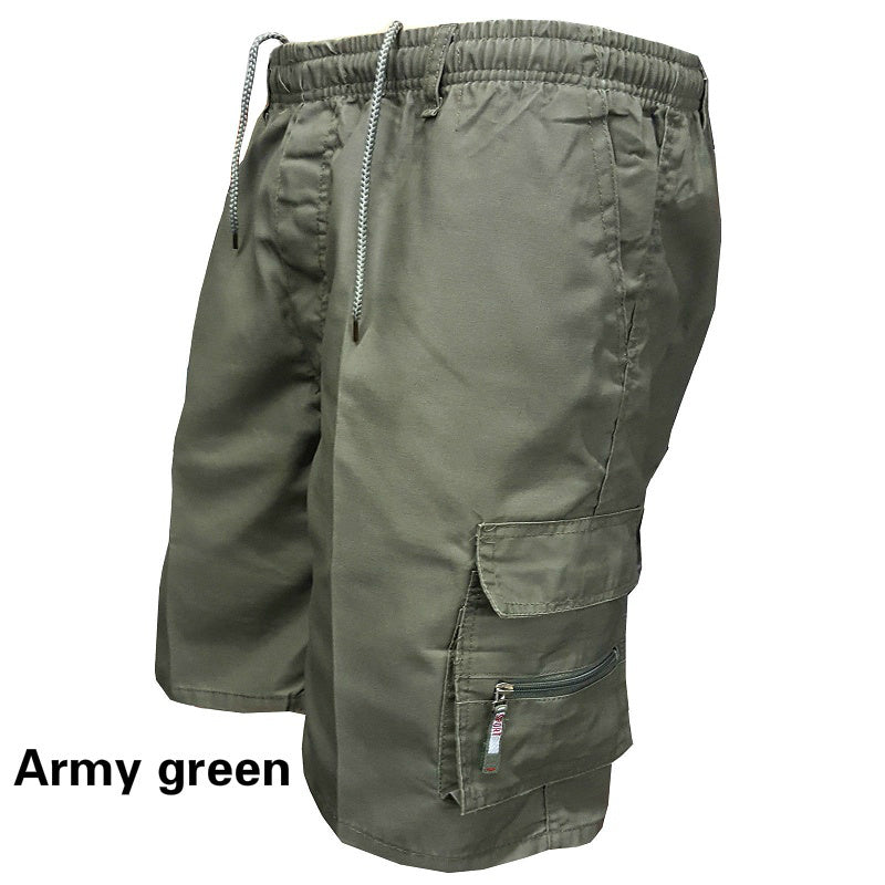 Men's Loose Multi Pocket Cargo Shorts for Summer Sports