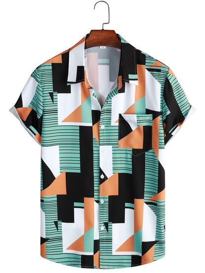 2026 Men's Floral Short Sleeve Hawaiian Shirt