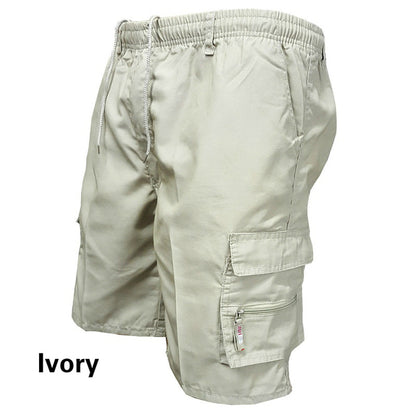 Men's Loose Multi Pocket Cargo Shorts for Summer Sports