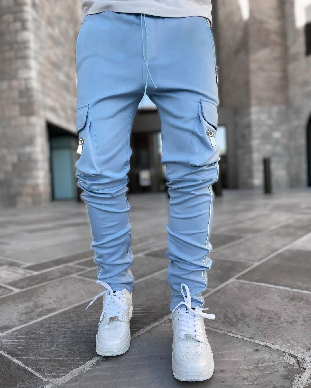 Men's Athleisure Multi Pocket Cargo Pants