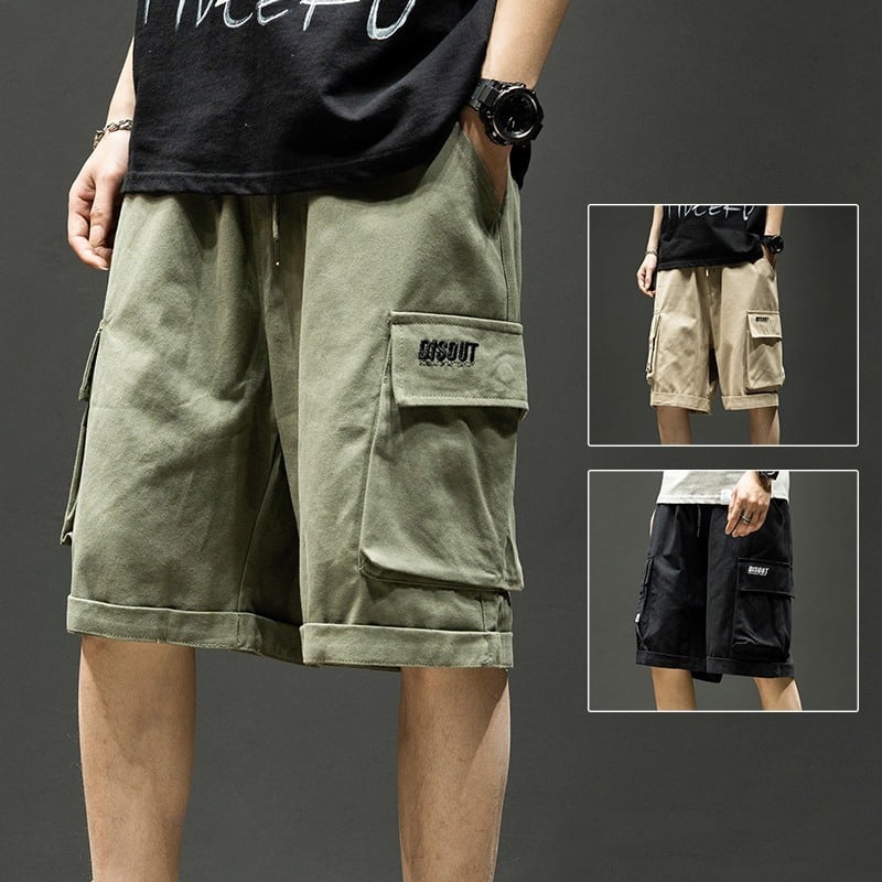 Men's Summer Cargo Shorts with Pockets
