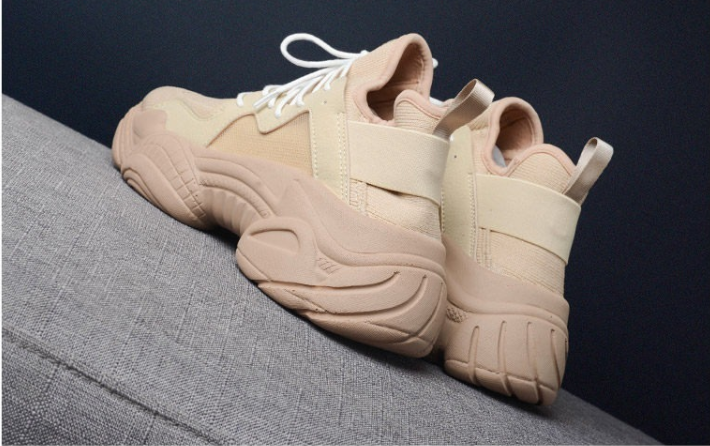 Thick-Soled Casual Sneakers - Dad Shoes