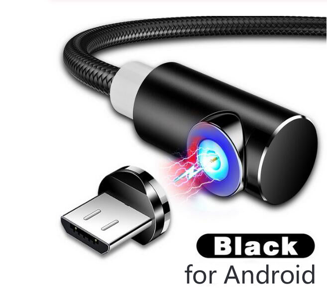 Curved Data Cable for Apple, Android, and Type-C