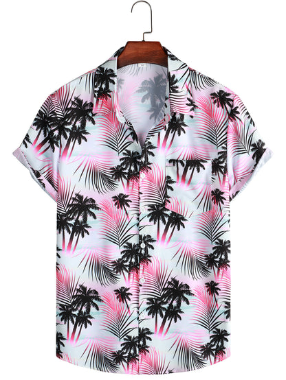 2026 Men's Floral Short Sleeve Hawaiian Shirt