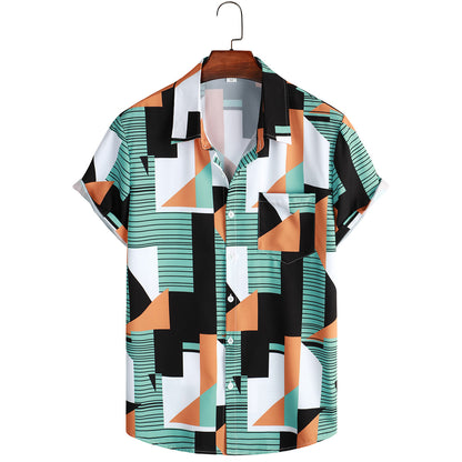 2026 Men's Floral Short Sleeve Hawaiian Shirt