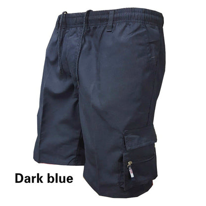 Men's Loose Multi Pocket Cargo Shorts for Summer Sports