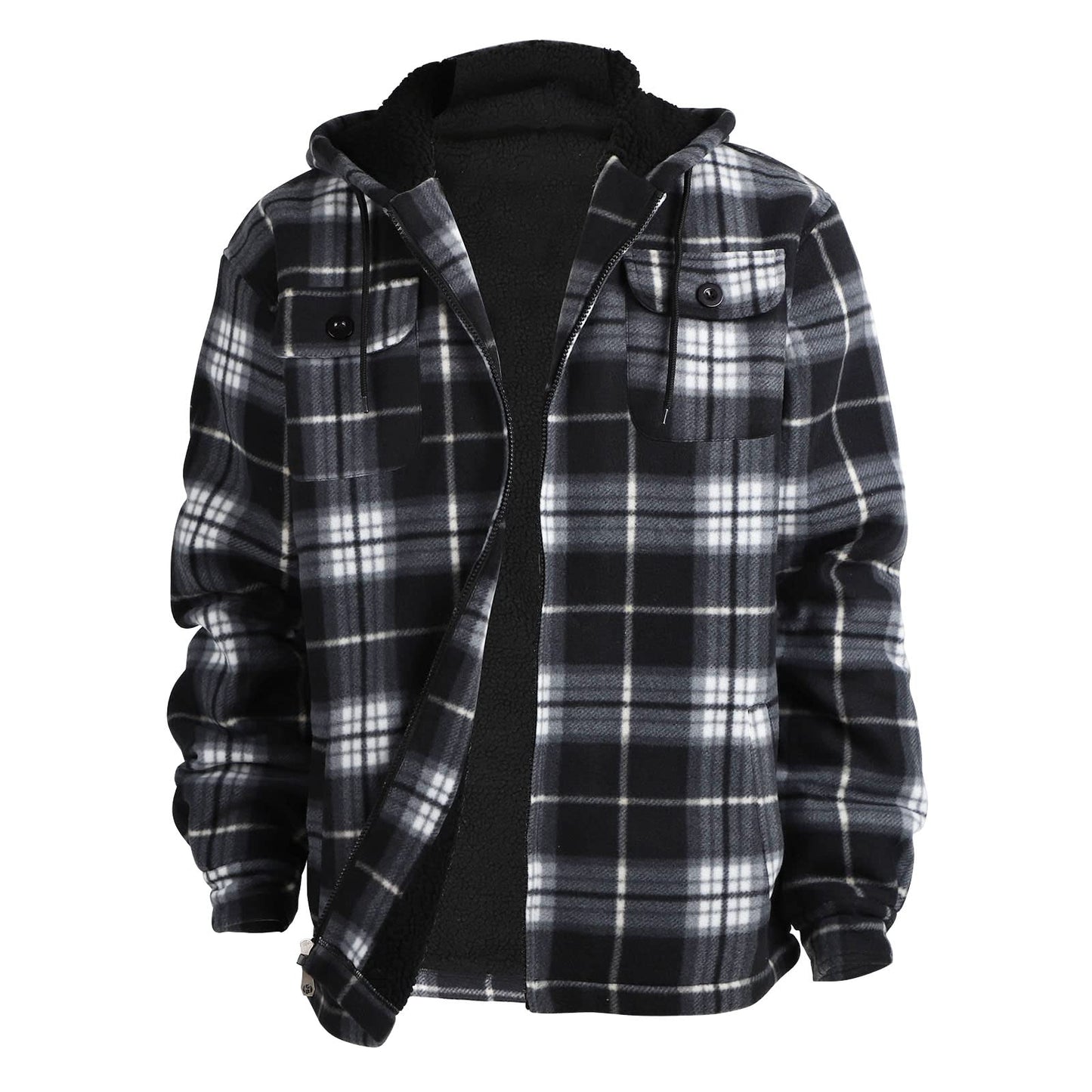 TanBridge Heavyweight Sherpa Hoodie Jacket