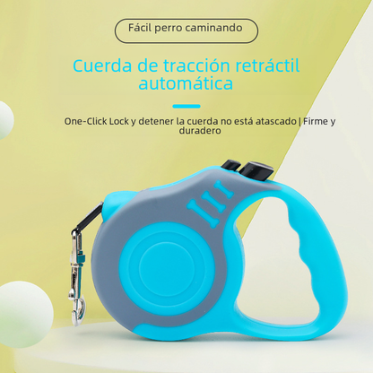 Automatic Retractable Dog Leash for Outdoor Use