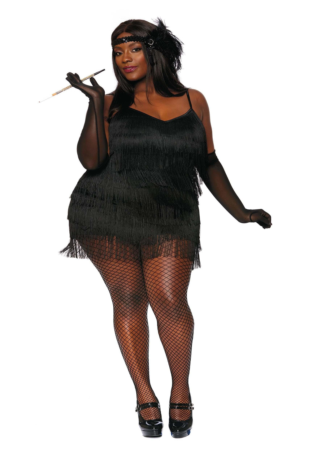 Dreamgirl Women's 1920s Fringe Flapper Dress Costume